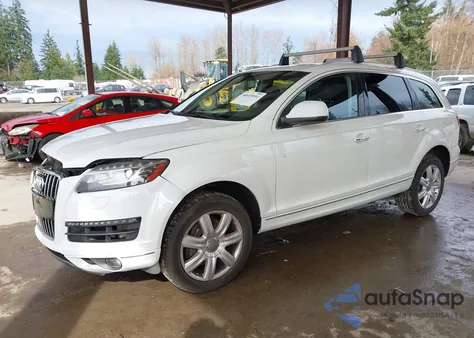 2014 Audi Q7 3.0 Tdi Premium из США, поврежденный, VIN WA1LMAFEXED000883